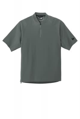 New Era® Men's Cage Short Sleeve 1/4-Zip Jacket