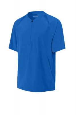 Sport-Tek® Men's Repeat 1/2-Zip Short Sleeve Jacket