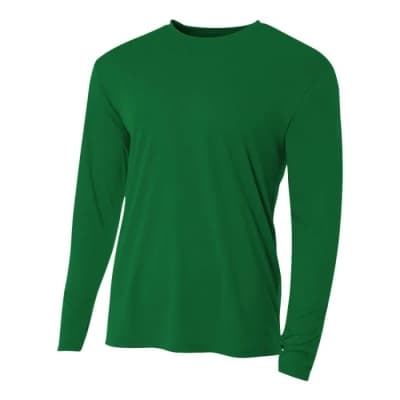 A4 LS Performance Crew Tee